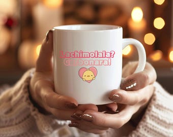 Caneca lendária de Lachimolala, Produtos do BTS, Iniciador de conversa, Café da manhã, Caneca divertida do Jimin