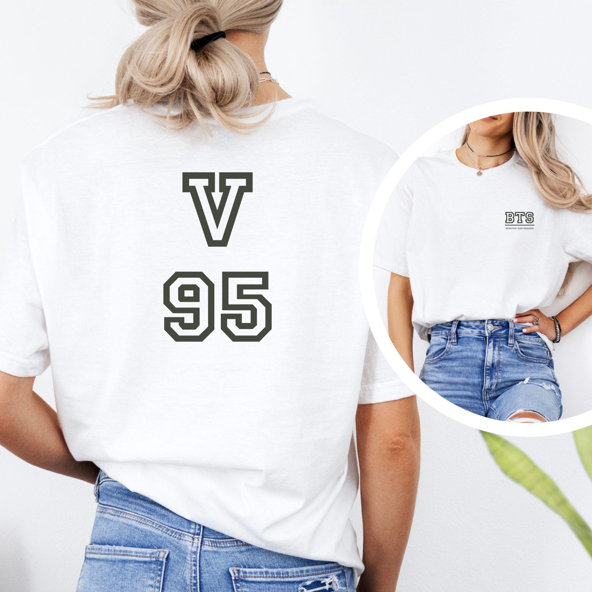 The Bts V 95 Shirt - Etsy