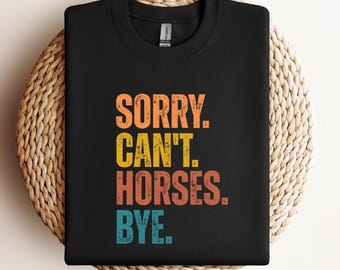 Funny Horse Graphic Tee: Equestrian Rider Gift, Farm Life Humor