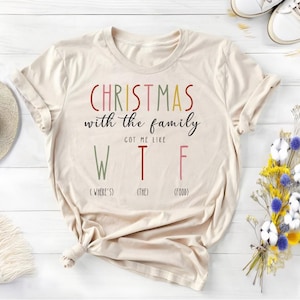 Funny Christmas Sweatshirt: WTF Where&#39;s The Food?