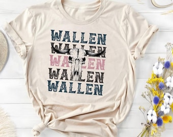 Country Music Shirt,  Concert Tee, Cowgirl Shirts, Floral Rock Graphic Design, Cowboy Girl Sweat Band Shirt, Cool Women Band Tee,