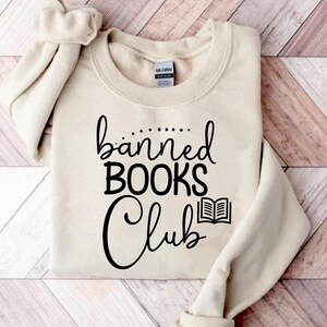 Banned Books Club Shirt: Bookworm Reading Tee