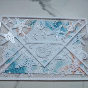 Beach Wedding Envelope ( 2 versions)DIGITAL STL FILE Only