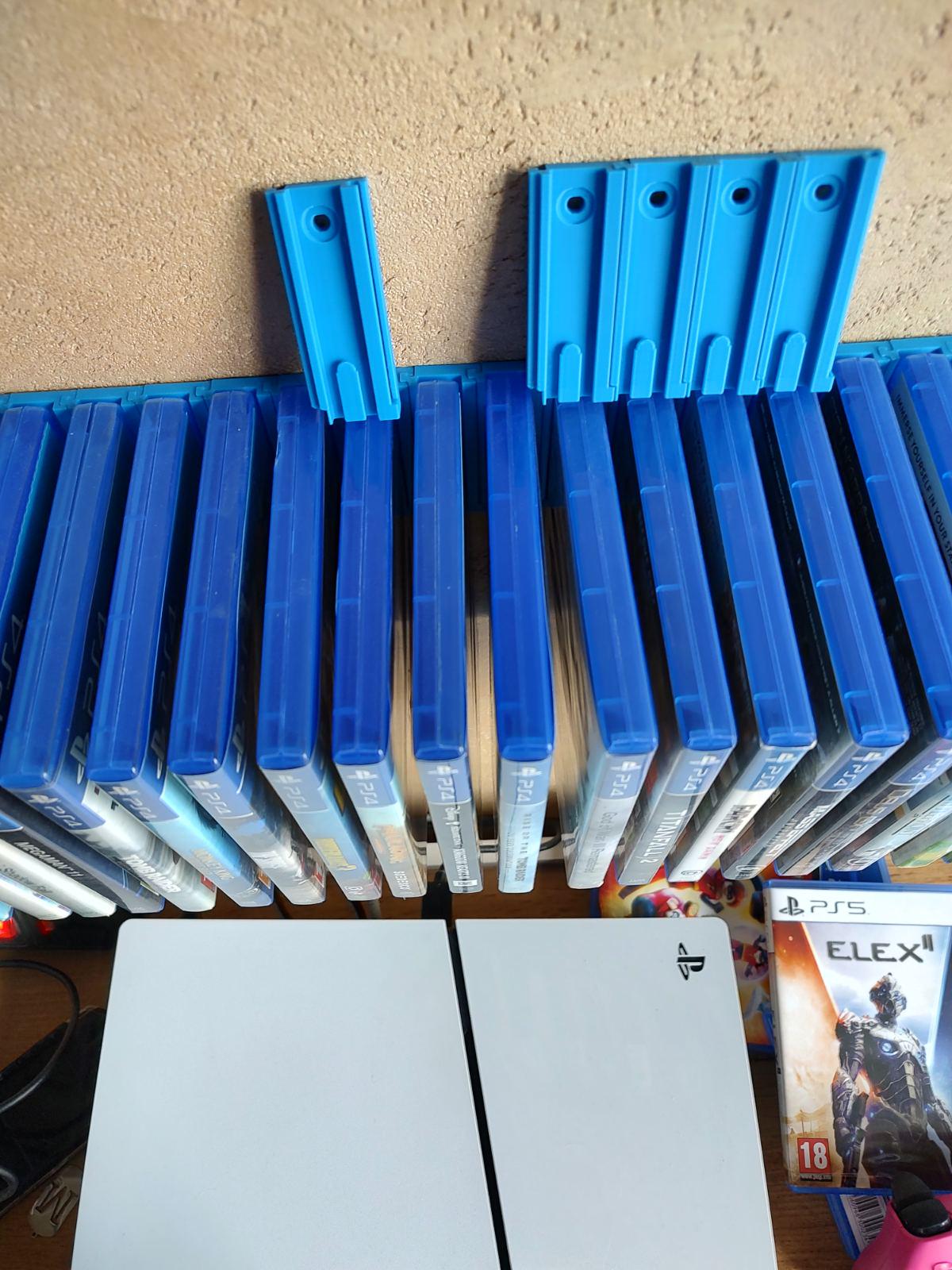 Modular PS5/PS4 Game Disc Holder STL File | 3D Print (digital