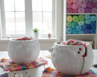 Sheep Yarn Bowl STL File for 3D Printing