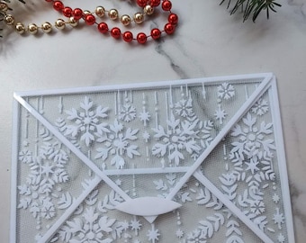 Snowflake Envelope STL FILE