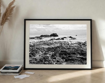 Rocky Beach on Bangka Island Indonesia