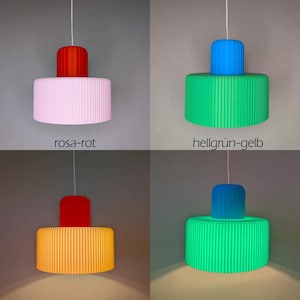 COLOR POP Lampenschirm für Stern A1e (13 cm) | viele Farbkombinationen afbeelding 8