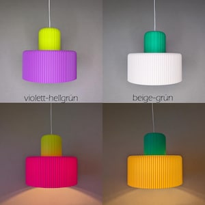 COLOR POP Lampenschirm für Stern A1e (13 cm) | viele Farbkombinationen afbeelding 7
