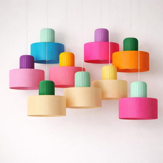 COLOR POP Lampenschirm für Stern A1e (13 cm) | individuell kombinierbar | über 300 Farbkombinationen