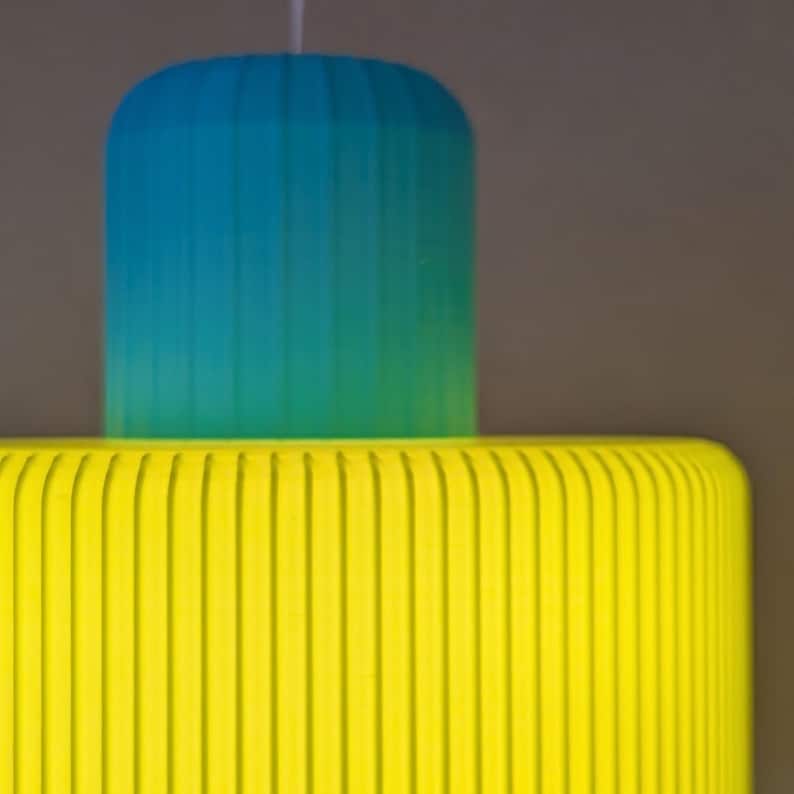 COLOR POP Lampenschirm für Stern A1e (13 cm) | viele Farbkombinationen afbeelding 12