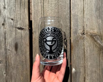 Ogas Cantina Star Wars Glass 16oz 20oz Cup Galaxies Edge Gift Star Wars Inspired Cup Oga’s Cantina Glass Can Libbey Cup Nerdy Gift For Him