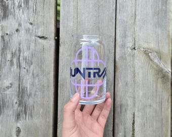 Huntrx Glass Cup Kpop Demon Hunters Inspired Glass Tumbler Demon Hunter Merch For Huntrix
