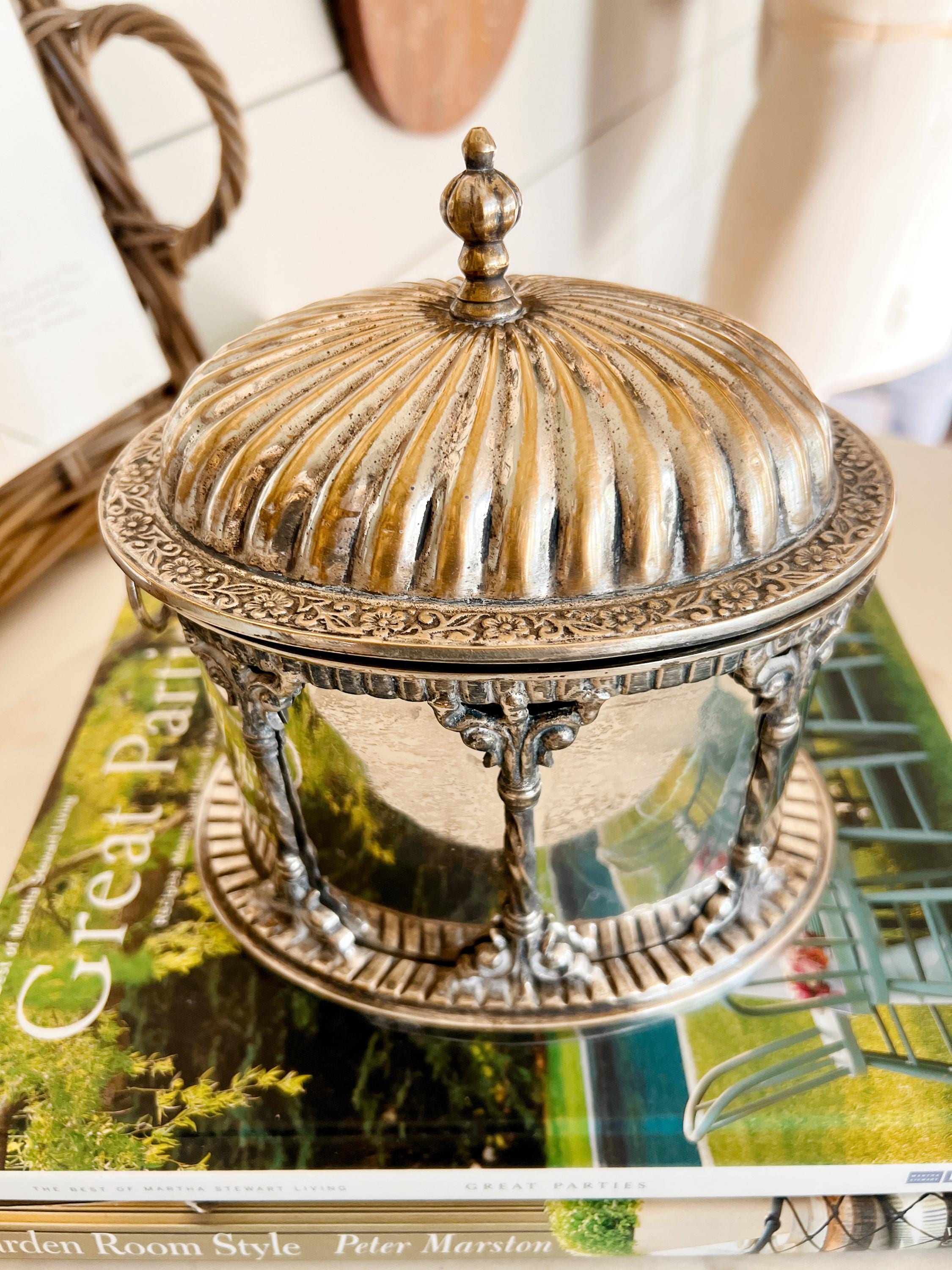 Silver Biscuit Box - Etsy