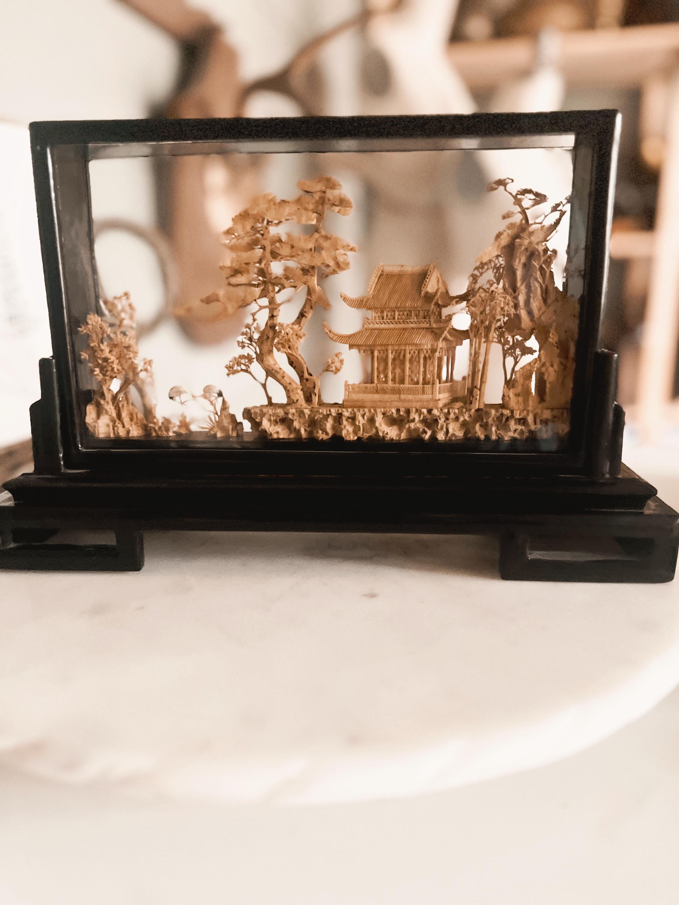 Vintage Japanese Display Case - Etsy