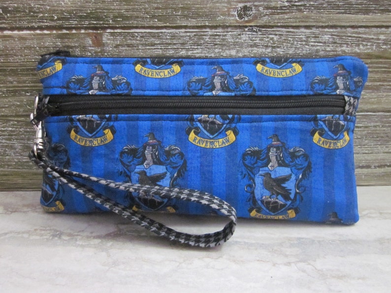 Ravenclaw Hogwarts Double Zipper Pouch