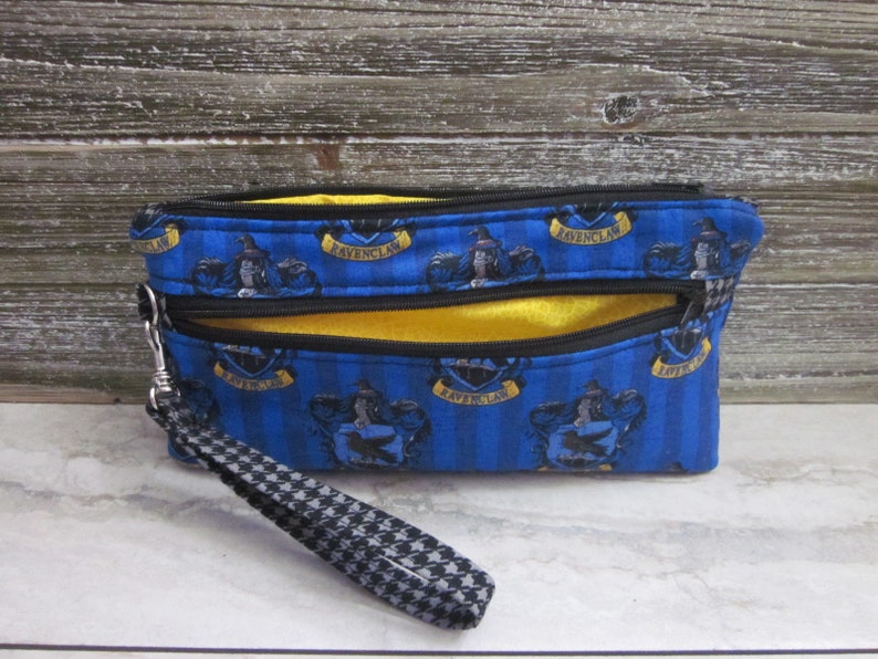 Ravenclaw Hogwarts Double Zipper Pouch