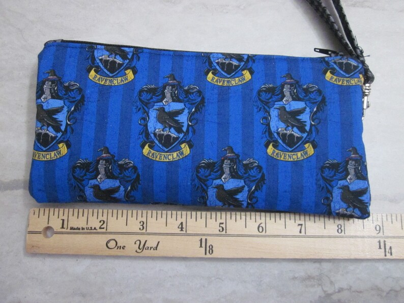 Ravenclaw Hogwarts Double Zipper Pouch