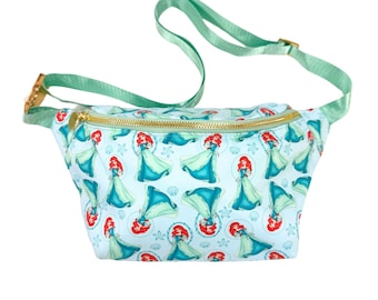 Ariel Fanny Pack / Cross Body / Belt Bag / Disney Bag