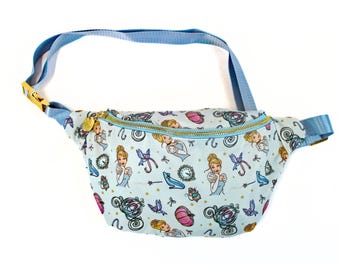 Princess Cinderella Fanny Pack / Cross Body / Belt Bag