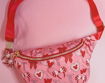 Amor Coquettes Fanny Pack / Cross Body / Belt Bag / Disney