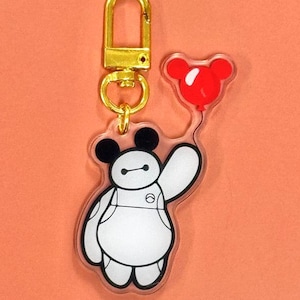 Bay Max Bag Charm / Big Hero Key Chain