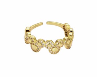 Chic Mouse Adjustable Ring