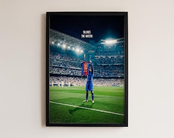 Lionel Messi Poster - Messi Lover Gift and Decor - Digital Download