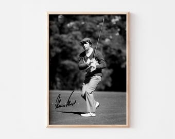 Gary Player Golf Poster: Retro Style Print (Digitaler Download)