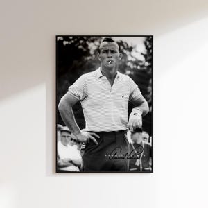 Arnold Palmer Retro Golf Poster Print (Digital Download)