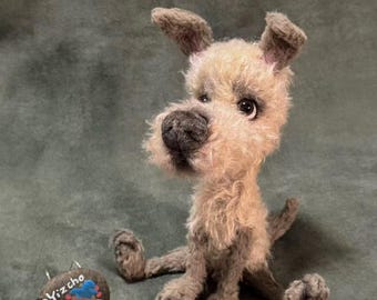 Wandering Pup — OOAK Handmade Artist Dog Doll by Yizcho