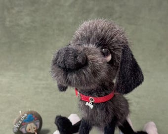 Cachorro errante — Muñeco de perro artesanal único de Yizcho