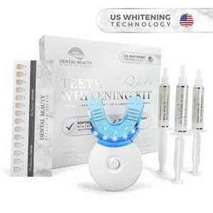 Dental Beauty Zahnbleaching Set Rapid+ | All-in-One Teeth Whitening Kit mit US-Whitening Technologie – Zahnaufhellung