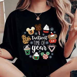 Disney Christmas Tastiest Time of Year Shirt,Disney Tis the Season Christmas Shirt,Disney Ears Christmas Shirt,Mickey and Minnie Gingerbread