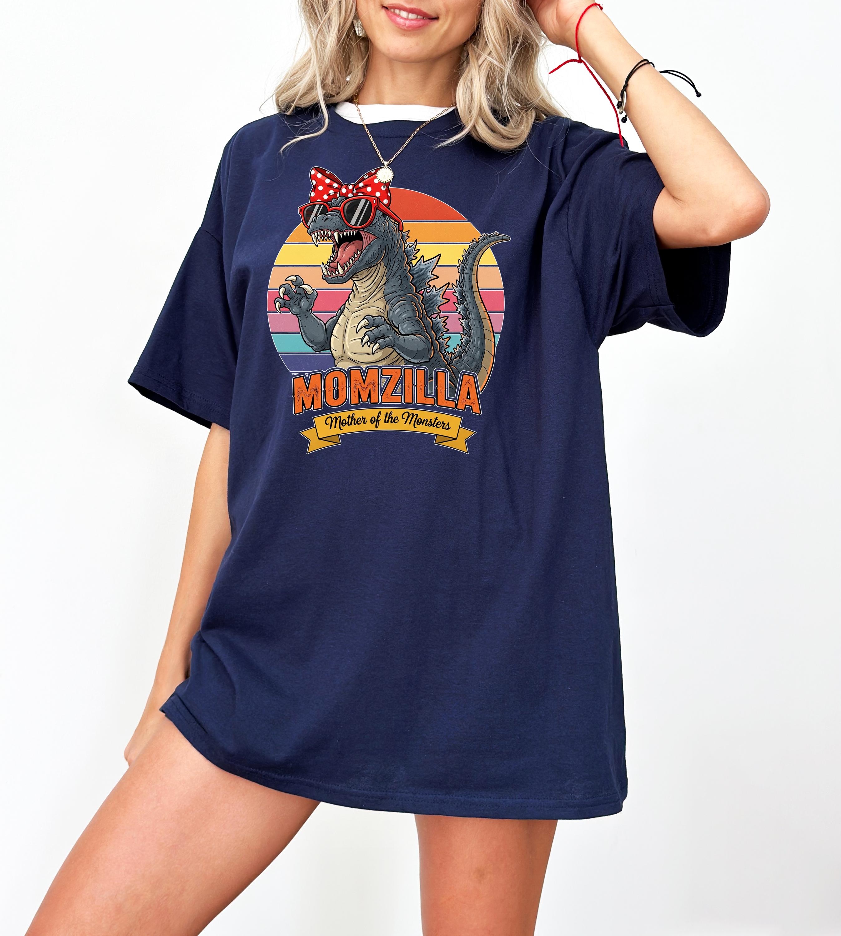 Momzilla Mother of the Monsters Vintage Shirt, Unique Graphic Tee