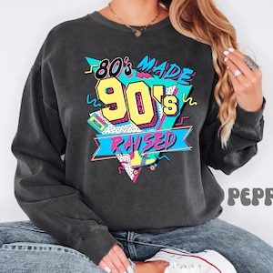 90&#39;s Sweatshirt, Retro Streetwear, Nostalgic Clothing, 80&#39;s Sweatshirt, 90&#39;s Shirt,Birthday Sweatshirt Retro Futurism, 90&#39;s Arcade