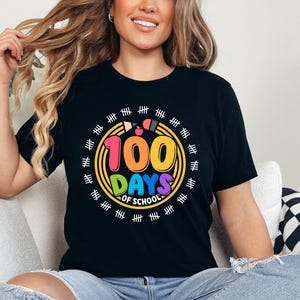 100 Days of School Shirt, 100 Day Shirt, 100th Day Of School Celebration, Student Shirt,Back to School Shirt, Gift For Teacher