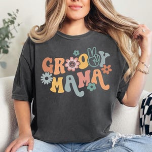 Groovy Mama Shirt, Groovy Shirt, Groovy Tee, Groovy Birthday Party Outfit, Groovy Tee, Hippie Shirt, Groovy Party, Groovy Mom