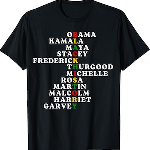 Black History Month Shirt, Melanin Empowerment Tee, Black History Shirt, Black History Month Leaders Black History Month T-Shirt