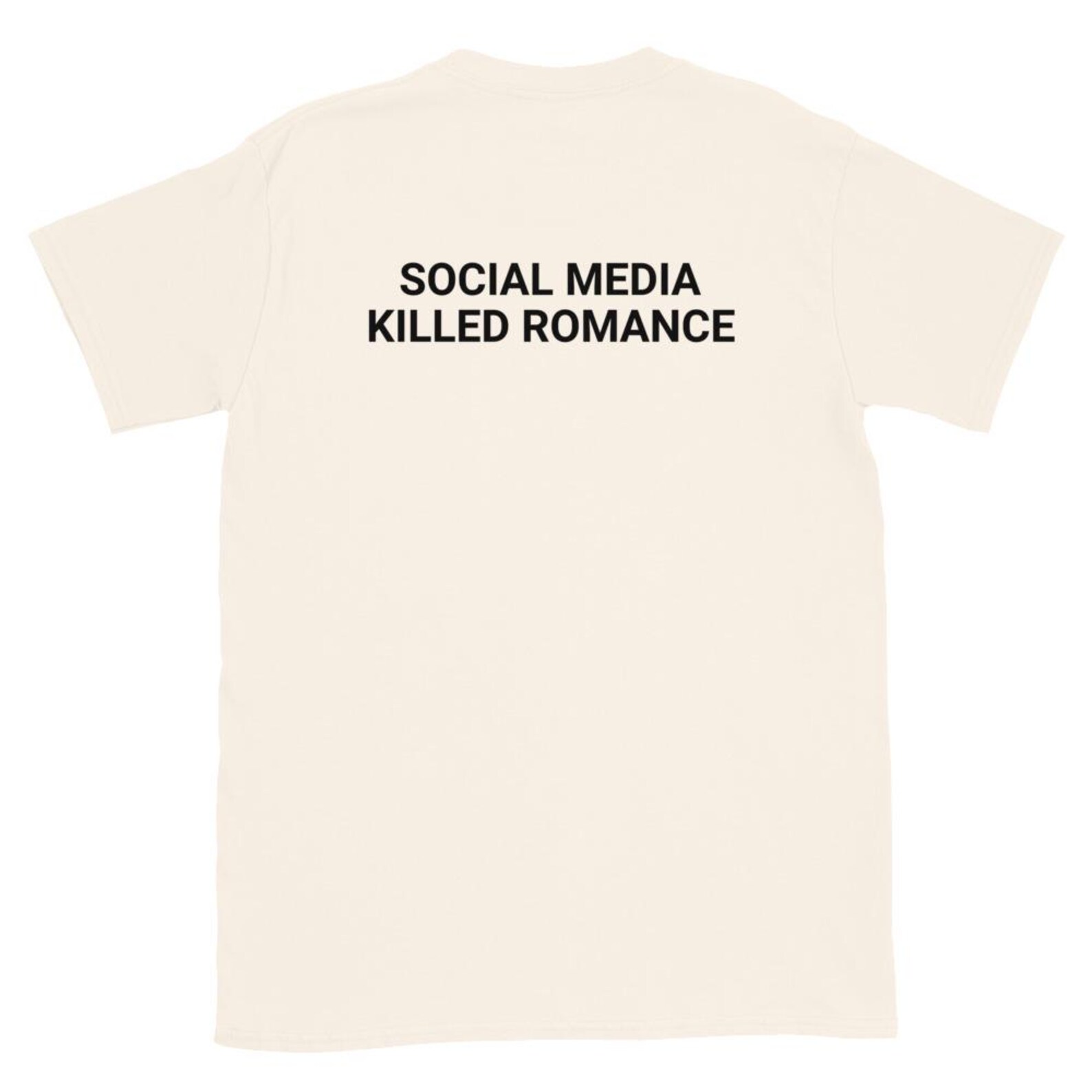 social media killed romance hoodie