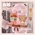 bow & lace pc figure shelf | 120 140 mm fans | figurine display platform | read description