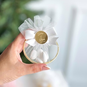 Bonbons aux amandes de mariage personnalisés, Cadeaux de bonbons personnalisés pour des fiançailles, Cadeau personnalisé, Bonbons de mariage, Cadeau de mariage, Bonbons de mariage