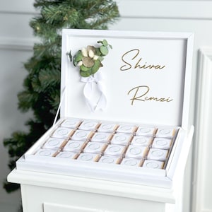 Customized Chocolate For Guest, Personalized Wedding Gift, Wedding Chocolates Box, Chocolate Molds, Engagement Gift, Favors For Guests