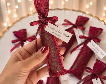 Personalized Henna Tubes, Turkish Henna Night Favor, Bridal Shower Gift