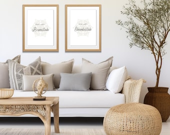Arte de pared islámico imprimible, citas islámicas motivacionales, recordatorio islámico, arte musulmán, descarga digital