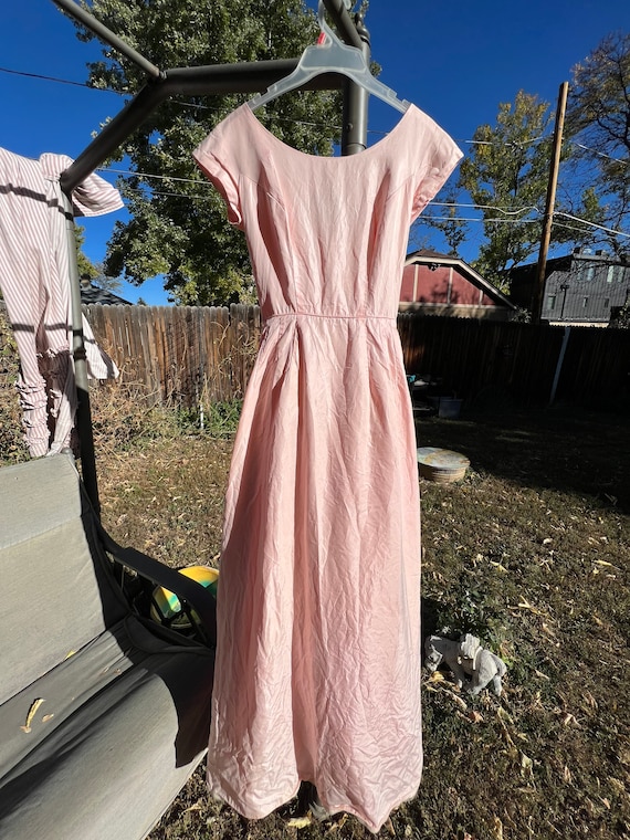 1950’s Pink Prom Dress