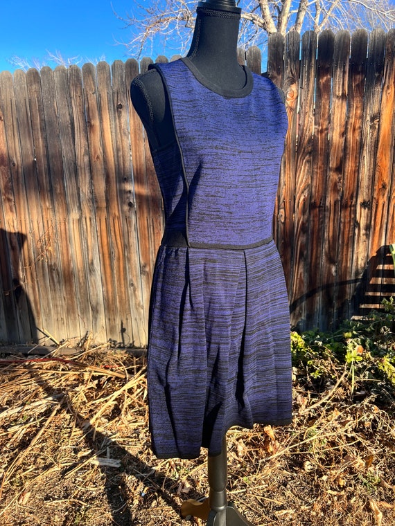 Fit and Flare Blue and Black WGB by Walter Baker D
