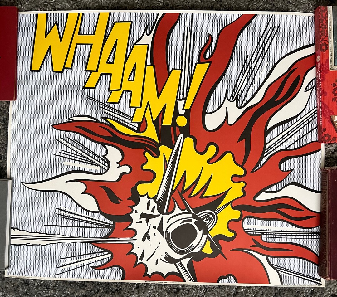 Roy Lichtenstein Right Hand Panel WHAAM! Offset Lithograph Tate