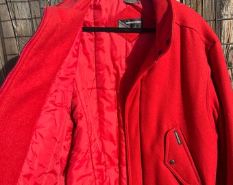 70s〜80s MEMBERS ONLY Wool Oversiz Jacket 1980s Member's Only Jacket Free Shipping - The Vintage Twin