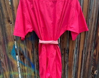 1980s fuchsia romper